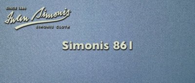 Simonis 861 Powder Blue Cloth