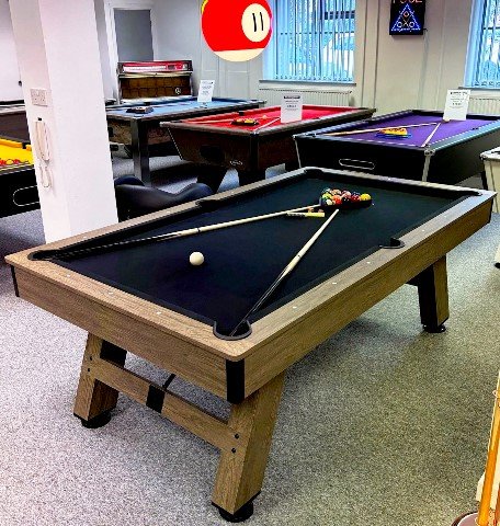 Spirit 7ft Wood Bed Pool Table