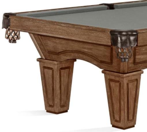 Brunswick Allenton Rustic Brown Pool Table