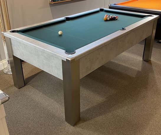 Spirit Tournament Chicago Oak Slate Bed Pool Table