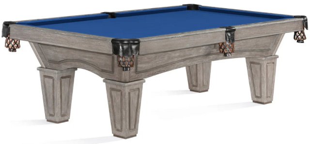 Brunswick Allenton Tapered Leg Driftwood Pool Table