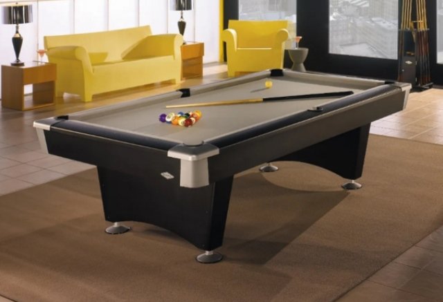 Brunswick Black Wolf II Installed Pool Table