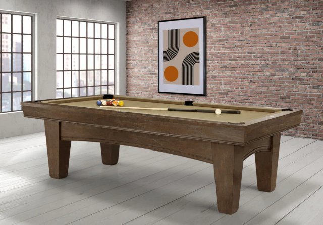 Brunswick Winfield Nutmeg 8ft American Pool Table