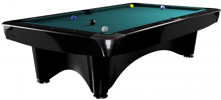 Dynamic III Pool Table 8ft 9ft Black Gloss Pool Tables Online