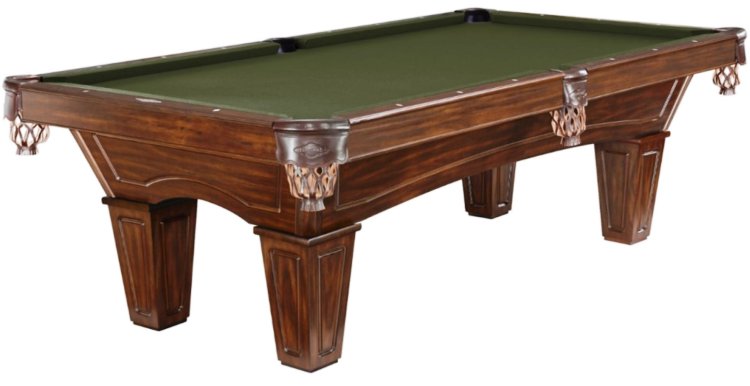 Brunswick Allenton Tuscana Pool Table - Tapered Legs 7ft or 8ft.