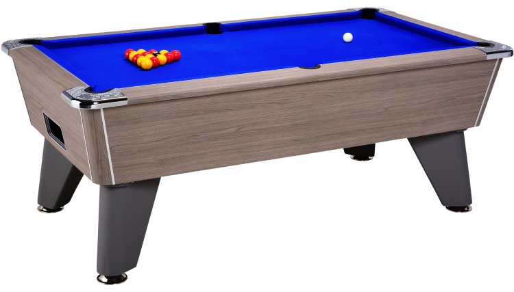 2-4 Week Delivery - 6ft DPT Omega Pro Grey Oak Pool Table