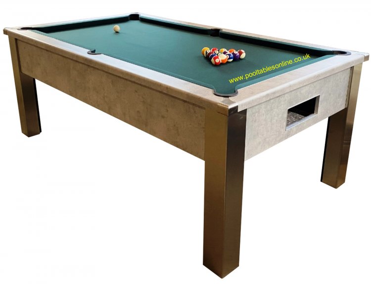 Spirit Tournament Chicago Concrete Pool Table - 6ft or 7ft