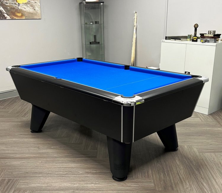 Supreme Winner Black Pool Table | 6ft or 7ft Size | Pool Tables Online